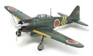 tamiya models 60785 mitsubishi a6m3/3a zero fighter model 22 building kit