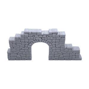 EnderToys Ruined Stone Walls Set B, Terrain Scenery for Tabletop 28mm Miniatures Wargame, 3D Printed and Paintable