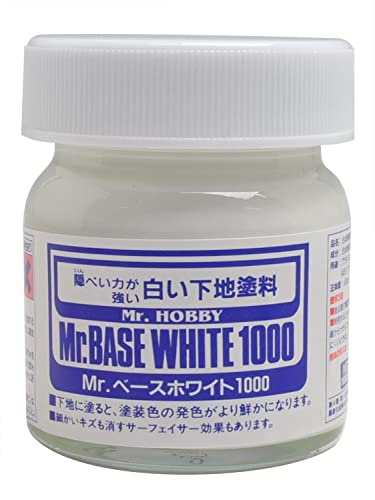 Mr. Hobby SF283 Mr. Base White 1000 Bottle 40ml, GSI