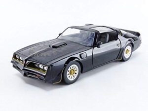 jada toys fast & furious 1:24 1977 pontiac firebird die-cast car, toys for kids and adults, black