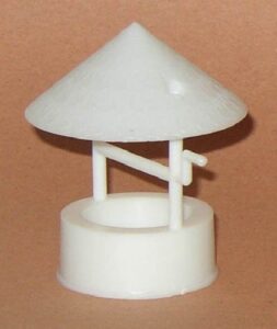 creative time create-a-mission california mission miniatures wishing well 5318