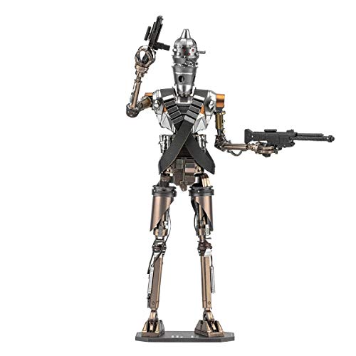 Metal Earth Premium Series Star Wars The Mandalorian IG-11 3D Metal Model Kit Fascinations