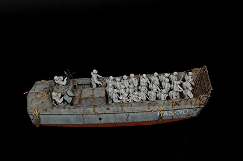 Italeri Models Lcvp with U.S. Infantry D-Day Series Boat Model Building Kits