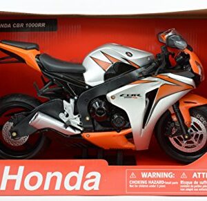 New-Ray 49293"Honda CBR1000RR 2010" Model Motorcycle, Orange