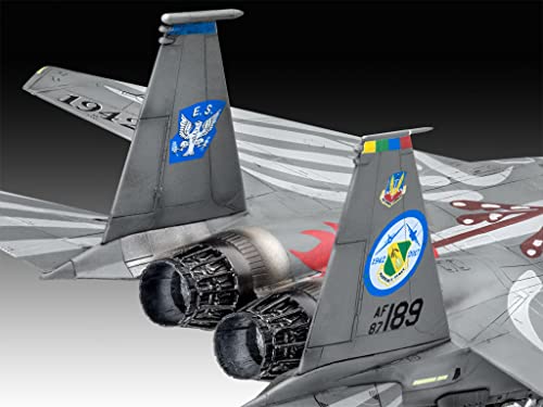 Revell 03841 F-15 Eagle Model Kit 1:72 Scale, Unvarnished