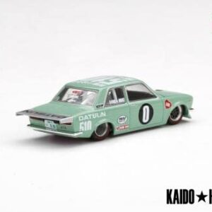 Datsun 510 Pro Street KDO510 Light Green (Designed by Jun Imai) Kaido House Special 1/64 Diecast Model Car by True Scale Miniatures KHMG008