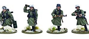 Bolt Action Winter German Grenadiers Infantry 1:56 WWII Military Wargamimg Plastic Model Kit