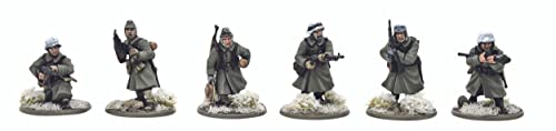 Bolt Action Winter German Grenadiers Infantry 1:56 WWII Military Wargamimg Plastic Model Kit