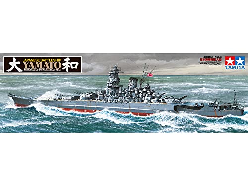 Tamiya 78030 1/350 Japanese Battleship Yamato Plastic Model Boat Kit