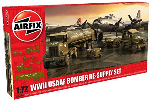 Airfix WWII USAAF 8th Air Force Bomber Resupply 1:72 Military Plastic Model Kit