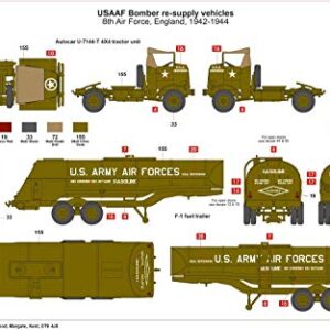 Airfix WWII USAAF 8th Air Force Bomber Resupply 1:72 Military Plastic Model Kit