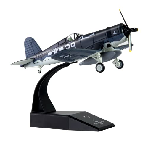 HANGHANG 1/72 F4U-1 Fighter Military Model Diecast Plane Model for Collection or Gift