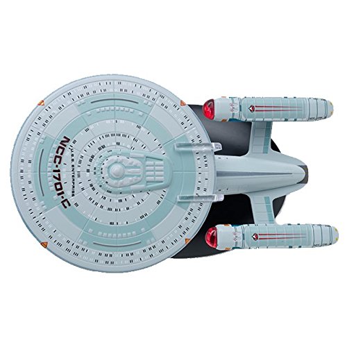 STAR TREK Starships USS Enterprise NCC-1701-C Vehicle with Collector Magazine