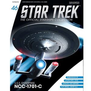 STAR TREK Starships USS Enterprise NCC-1701-C Vehicle with Collector Magazine