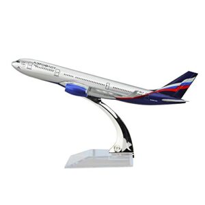 24-hours the russian international airlines aeroflot-russian airlines airbus a330 airplane models die-cast 1:400