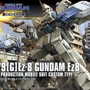 Bandai Hobby #155 HGUC Gundam Ez8 Model Kit, 1/144 Scale