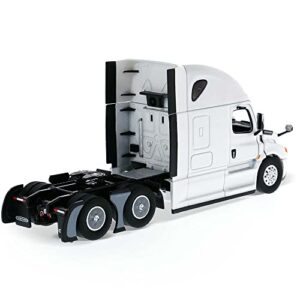 Diecast Masters Freightliner Semi Truck | New Cascadia Sleeper Cab Truck Tractor | 1:50 Scale Model Semi Trucks | Pearl White Diecast Model by Diecast Masters 71027