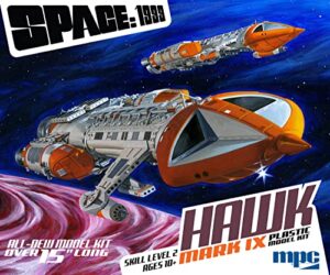 mpc space: 1999 hawk mk ix 1:48 scale model kit