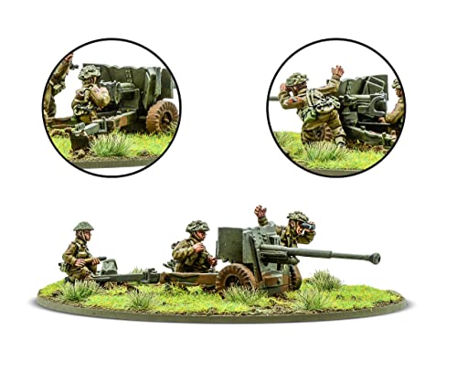 WarLord Bolt Action British & Canadian Army 1943-1945 Starter Set 1:56 WWII Military Table Top Wargaming Plastic Model Kit 402011020