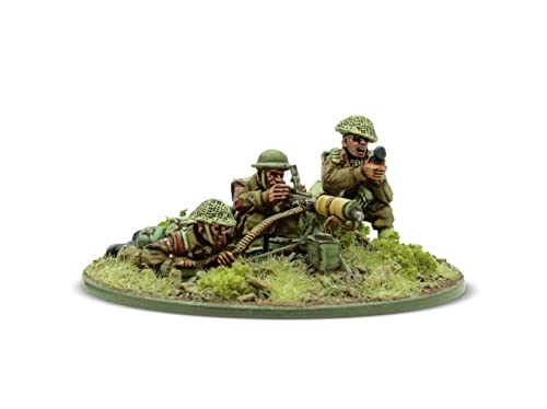 WarLord Bolt Action British & Canadian Army 1943-1945 Starter Set 1:56 WWII Military Table Top Wargaming Plastic Model Kit 402011020