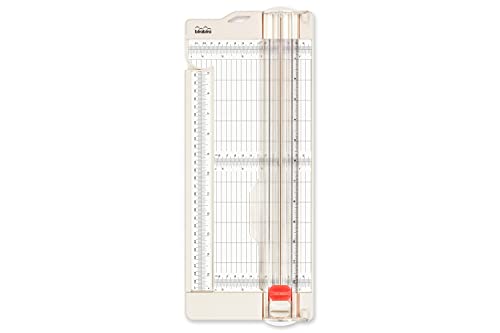 Bira Craft Paper Trimmer and Scorer with Swing-Out Arm, 12" x 4.5" Base, Craft Trimmer, Trim and Score Board, for Coupons, Craft Paper and Photo