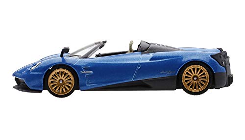 Pagani Huayra Roadster Blue Francia U.S.A. Exclusive Limited Edition to 4,800 Pieces Worldwide 1/64 Diecast Car by True Scale Miniatures MGT00038