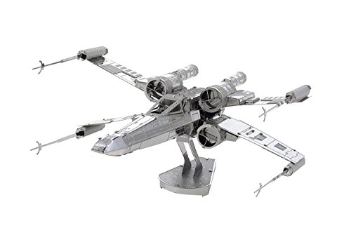 Metal Earth 3D Model Kits Star Wars Set of 3 Millennium Falcon - R2-D2 - X-Wing Starfighter