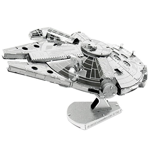 Metal Earth 3D Model Kits Star Wars Set of 3 Millennium Falcon - R2-D2 - X-Wing Starfighter