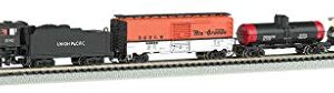 Bachmann Trains - Whistle-Stop Special DCC Sound Value Ready to Run Electric Train Set - N Scale , Black