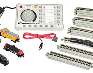 Bachmann Trains - Whistle-Stop Special DCC Sound Value Ready to Run Electric Train Set - N Scale , Black