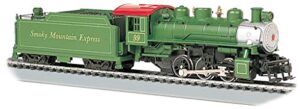 bachmann industries trains usra 0-6-0 with smoke & short haul tender smoky mountain #99 ho scale steam locomotive