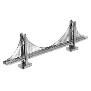 Fascinations Metal Earth San Francisco Golden Gate Bridge 3D Metal Model Kit