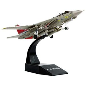 lose fun park diecast 1：100 f-14 tomcat fighter attack airplanes military display model aircraft for collection or gift
