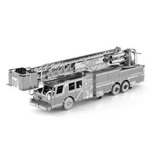 metal earth fire engine truck 3d metal model kit fascinations