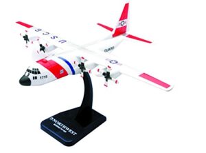 lockheed c-130 1/130 scale model kit (assembly required) uscg