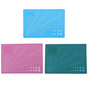 Self Healing Cutting Mat, Professional Durable Non-SlipCutting Mat with Clear Measurements for Arts & Crafts, Single Side, 8" x 6"(Pink)