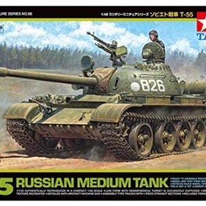 TAMIYA 32598 Russian Medium Tank T55 1:48 Plastic Model Kit