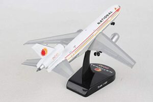 daron postage stamp national dc-10 1/400 scale , white
