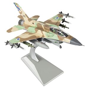 busyflies fighter jet model 1:72 scale diecast model planes f-16i storm israeli air force attack falcon fighter model planes painted diecast military airplane model for collection and gift
