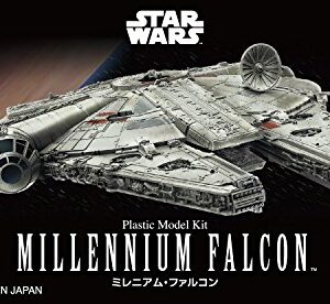 Bandai Vehicle Model 006 Star Wars Millennium Falcon Plastic Model Kit -Story of Roue one-, White