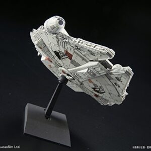 Bandai Vehicle Model 006 Star Wars Millennium Falcon Plastic Model Kit -Story of Roue one-, White