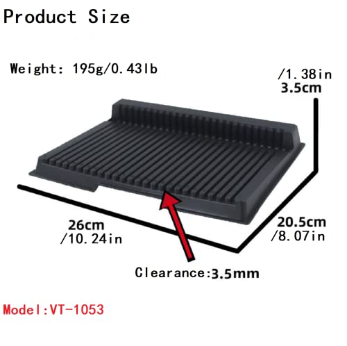 volunt Plastic Parts Shelf,Model Shelf,Placing Rack,Plastic Tool Drawer Storage Container Storage Box, Suitable for Gundam DIY Model Making Accessories of Model Action Figures (VT-1054)