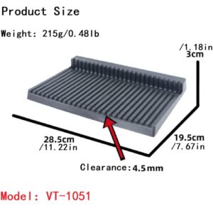 volunt Plastic Parts Shelf,Model Shelf,Placing Rack,Plastic Tool Drawer Storage Container Storage Box, Suitable for Gundam DIY Model Making Accessories of Model Action Figures (VT-1054)