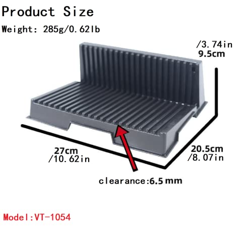 volunt Plastic Parts Shelf,Model Shelf,Placing Rack,Plastic Tool Drawer Storage Container Storage Box, Suitable for Gundam DIY Model Making Accessories of Model Action Figures (VT-1054)