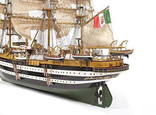 Occre Amerigo Vespucci Ship, Navy,White