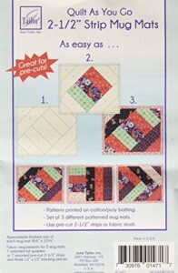 quilt as you go 2 1/2″ strip mats – 3/pack