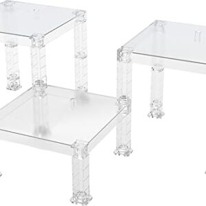 Good Smile The Simple Stand: Build-On Type (Translucent Ver.) 3-Piece Set, Multicolor