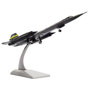 lose fun park 1：144 sr 71 blackbird plane model diecast military fighter attack airplane models aircraft with stand
