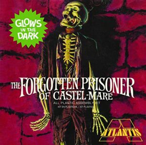 atlantis forgotten prisoner of castel mare glow in the dark 1/8 model kit