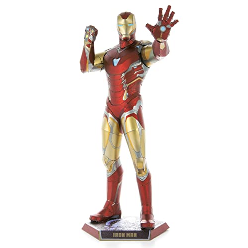 Metal Earth Premium Series Marvel Iron Man Mark LXXXV 3D Metal Model Kit Bundle with Tweezers Fascinations